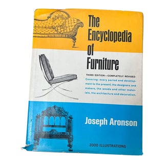 The Encyclopedia of Furniture Joseph Aronson 1965 For Sale