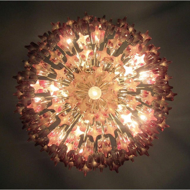 Vintage Italian Chandelier, Murano, 1980s, Set of 2 For Sale - Image 10 of 18