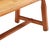 A French Brutalist Style Solid Oak Dining Table, C. 1950. For Sale In Philadelphia - Image 6 of 7