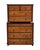 Durham Furniture Saville Row Collection Solid Cherry Early American 39" Chest on Chest 980-157 For Sale - Image 4 of 13