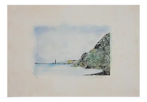 John Omiccioli, Scilla, Original Etching, 1971