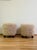 Mid-Century Modern 1970s Jean Royère Sculptural Round Taupe Ottomans - A Pair For Sale - Image 3 of 9