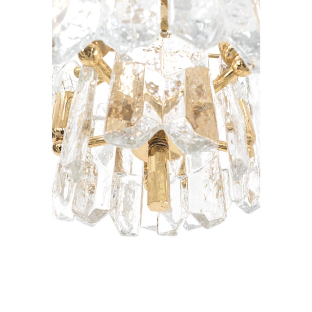 Metal Vintage Palazzo Hanging Lamp j.t. Kalmar by J. T. Kalmar For Sale - Image 7 of 13