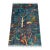 Slate Blue Persian Peacock Tree of Life Hand-Knotted Wool Rug - 3'3" X 5'0 For Sale