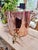 A big and beautiful antique English circa 1890s copper stock pot with brass spout and bronze handles, marked on the base...