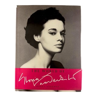 The World of Gloria Vanderbilt — Coffee-Table Biography / Art-Lifestyle Hardcover (2010, Abrams) For Sale