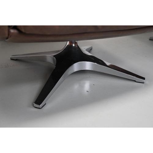 Vintage DS-31 Swivel Armchairs in Brown Leather from De Sede For Sale - Image 14 of 18