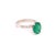 Emerald Diamond Ring 14k Gold 1.83 TCW Certified For Sale In New York - Image 6 of 9