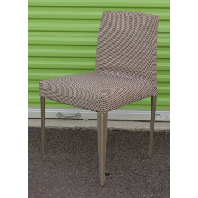 Gray Late 20th Century Set of 4 B&b Italia Melandra Dining Chairs Designed by Antonio Citterio For Sale - Image 8 of 11
