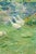 Green 1889 Vintage French Impressionist Landscape Art Print by Berthe Morisot - 10" X 13" For Sale - Image 8 of 9