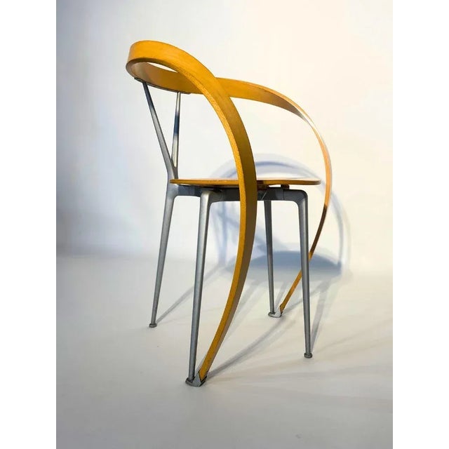 Cassina Set of 6 Vintage Revers Chair by Andrea Branzi for Cassina, 1993 For Sale - Image 4 of 6