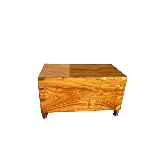Anglo-Indian Camphor Campaign Chest For Sale - Image 4 of 11