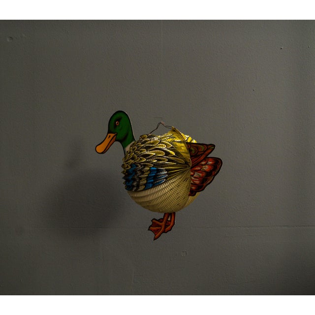 Paper Duck Lantern, West Germany, 1960s For Sale - Image 9 of 14