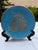 Mid 20th Century Asian Champlevé Style Turquoise Enamel & Pierced Metal Elephant Plate - 10" For Sale - Image 4 of 11