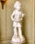 19c Royal Worcester Victorian Off White Parian Flower Girl For Sale - Image 12 of 13