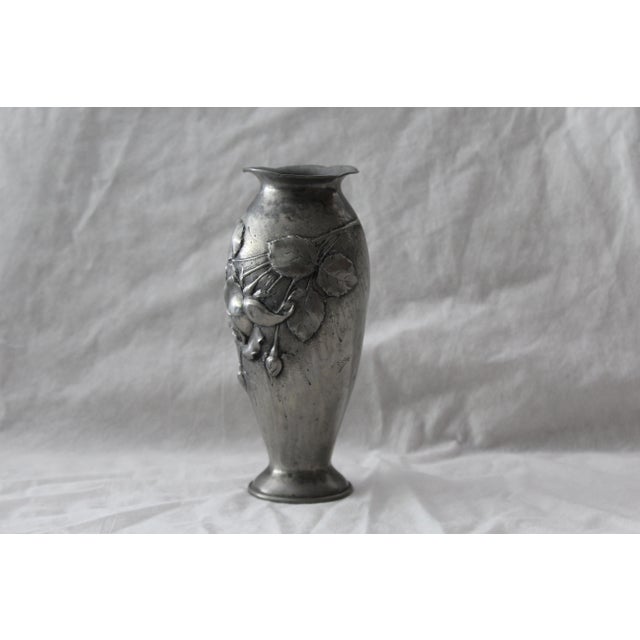 Flower Vase with Roses Decoration, 1920s For Sale - Image 11 of 15