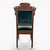 Antique 1880s Eastlake Chairs • Carved Victorian Pair • Green Velvet Upholstery For Sale - Image 12 of 12