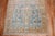 Early 20th Century Zabihi Collection Sky Blue Peach Persian Sarouk Accent Rug - 4'3" x 6'7" For Sale In New York - Image 6 of 10
