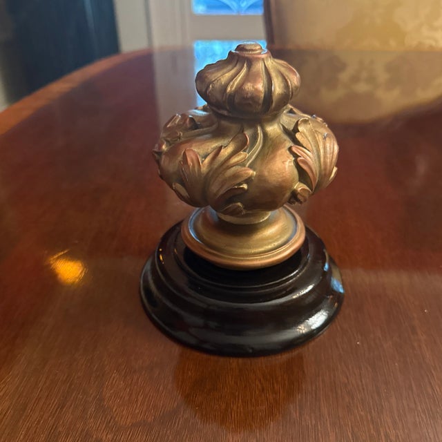 Baroque Decorative Baroque Finial For Sale - Image 3 of 6