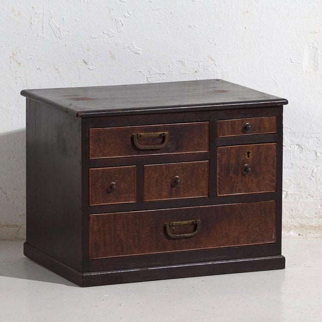 Antique Japanese Auxiliary Chest of Drawers For Sale - Image 11 of 11