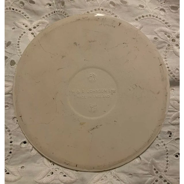 Traditional 2000s H & R Johnson Ltd England Bird With Basket of Fruit Decorative Tile For Sale - Image 3 of 5