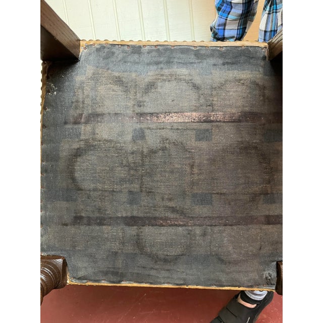 Vintage Mid-Century Upholstered Armchair For Sale In Cleveland - Image 6 of 8