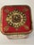 Beautiful Vintage Tin Box Square With Lid For Sale - Image 4 of 4