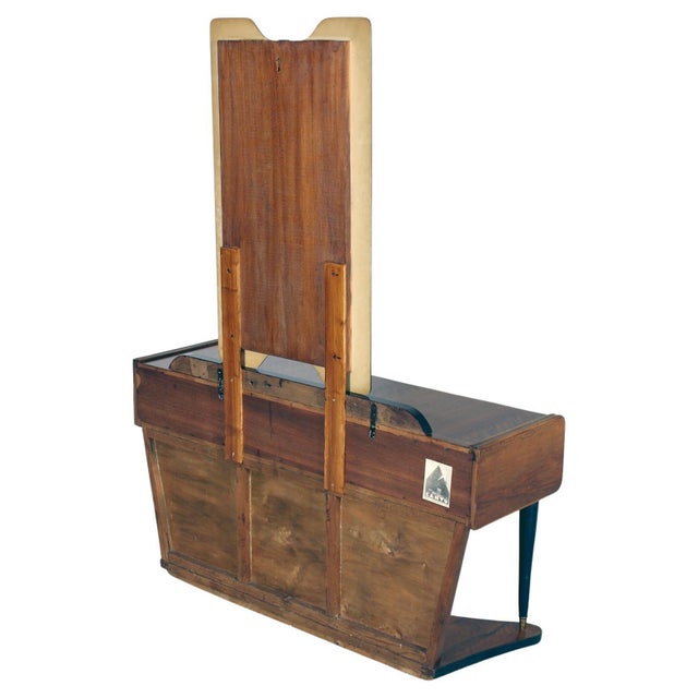 Wood Vanity Dressing Table by La Permanente Mobili Cantù, 1935 For Sale - Image 7 of 9
