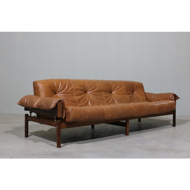 Model MP 13 Rosewood Sofa from Percival Lafer, 1970s For Sale - Image 13 of 13
