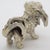Metal Vintage Italian Handmade Genuine Silver 1950s Pekingese Dog Figurine Miniature For Sale - Image 7 of 11