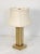 Italian Italian Modern Table Lamp of Chrome and Brass by Romeo Rega For Sale - Image 3 of 12