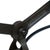Black Vintage Industrial Black Enamel and Iron Scissor Pendant Light, 1950s For Sale - Image 8 of 10