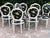 Maison Jansen A Set of Eight Maison Jansen Style French Louis XVI Chairs With New Upholstery For Sale - Image 4 of 12