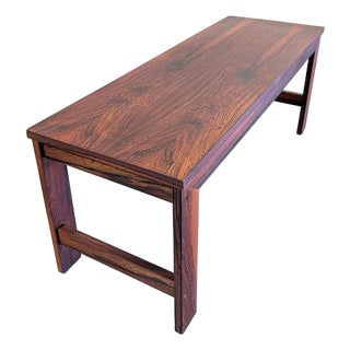 Rosewood Bench / Side Table - 122503 For Sale