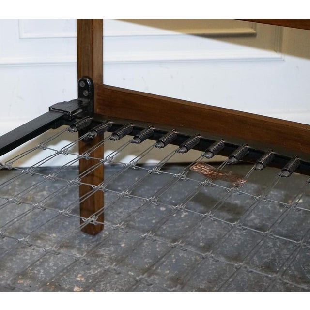 Art Deco Burr Walnut Single Bed For Sale - Image 6 of 18