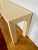 Campaign Late 20th Century Peach Formica Console Table For Sale - Image 3 of 8