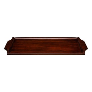 Serving Tray in Hardwood, Jean Gillon, 1960s For Sale
