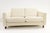 White 2-Seater Sofa by Hans Wegner, Denmark, 1960s For Sale - Image 3 of 9