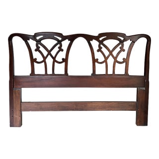 1970s Vintage Headboard by Henredon From Their Folio Collection — Queen Size For Sale