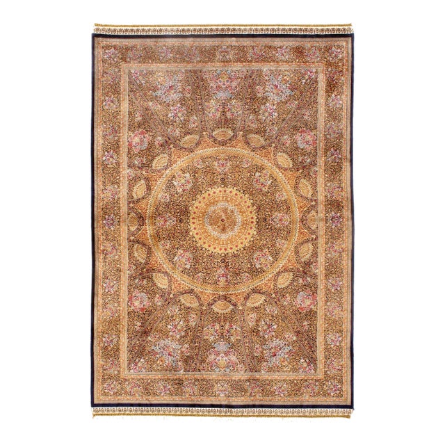 Pasargad DC Exquisite Design Paris Palace Fine Power Loom v. Silk Rug For Sale