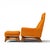 Kroehler Adrian Pearsall Style Kroehler Mid Century Lounge Chair and Ottoman For Sale - Image 4 of 9