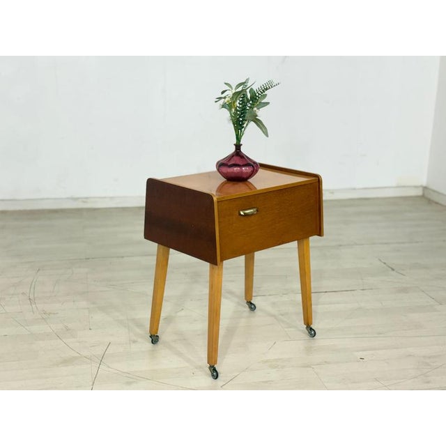 Mid-Century Sewing Table with Drawers For Sale - Image 9 of 9