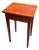19th Century American Hepplewhite Style Federal Cherry Stand Side Table. For Sale