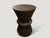 Contemporary Andrianna Shamaris Minimalist Charred Suar Wood Side Table For Sale - Image 3 of 5