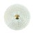 Mid-Century Modern Mid-Century Modern Scandinavian Glass and Brass Flush Mount by Carl Fagerlund for Orrefors, Sweden, 1960s For Sale - Image 3 of 11