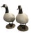 Traditional Pair of Vintage-Style Resin Canada Goose Garden Statuary For Sale - Image 3 of 12