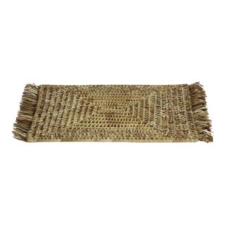 Balmy Pandan Fringe Rectangular Placemats, Set of 6 For Sale