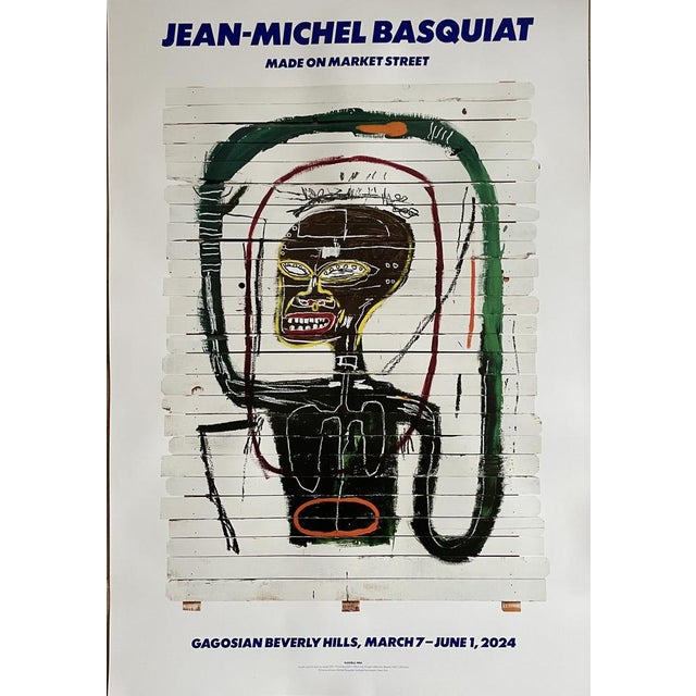 Jean Michel Basquiat, Flexible, 1984, Original Poster For Sale - Image 11 of 11