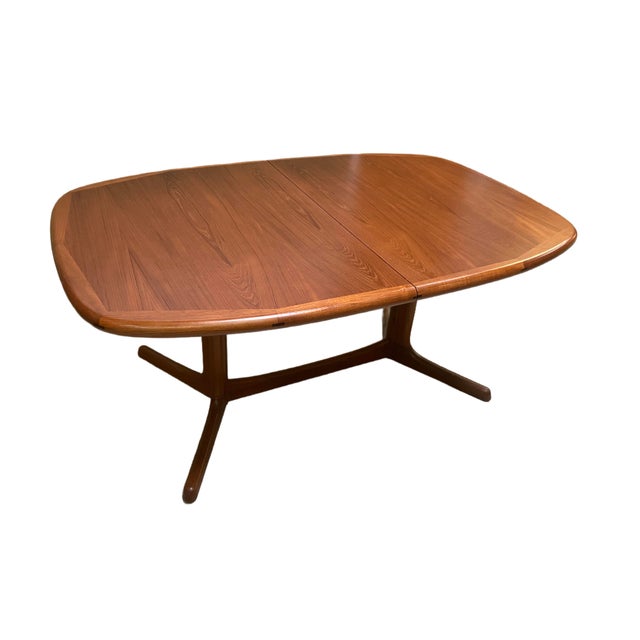 Wood Dyrlund Teak Dining Table For Sale - Image 7 of 9