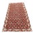 1970s Contemporary Style Floral Design Red Handmade Oushak Rug For Sale